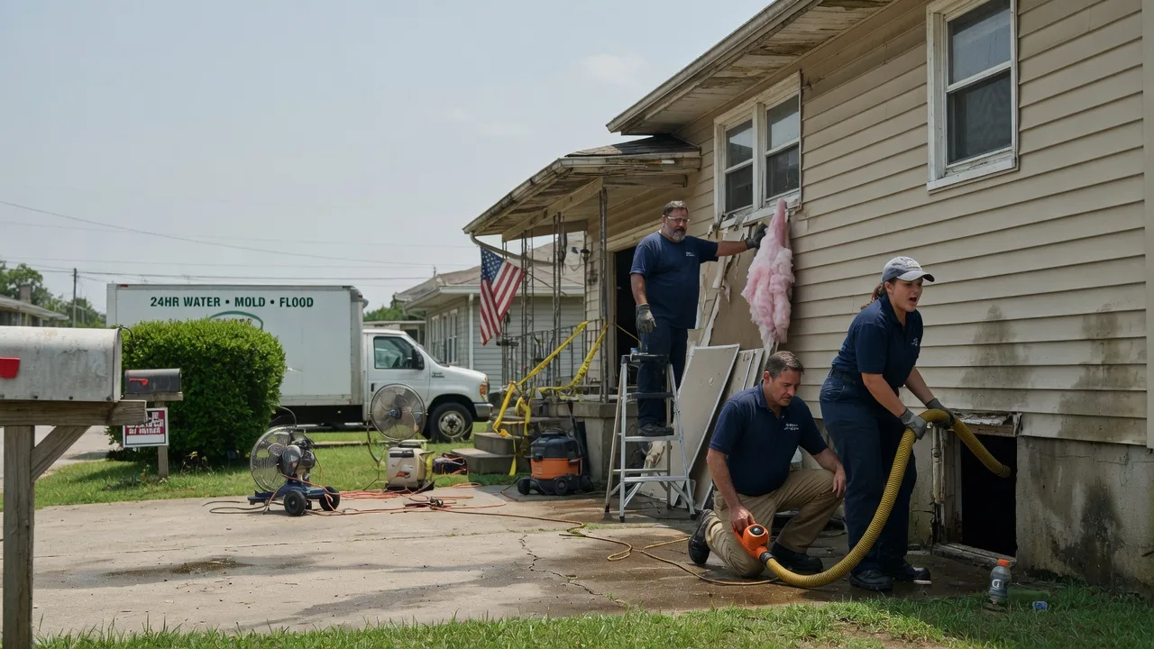 Water Damage Repair in Gettysburg, OH near me